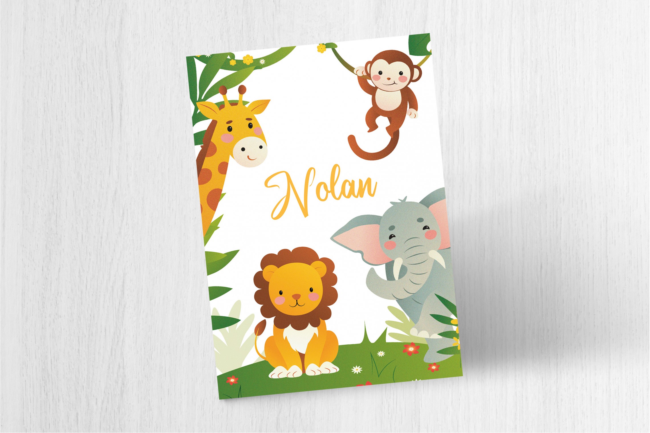 Wilde dieren in jungle